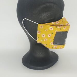 Window Mask – Yellow Daisy