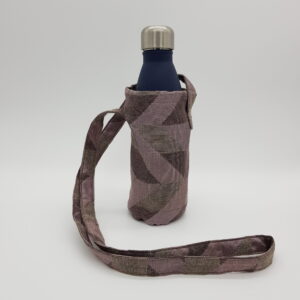 Purple Line – water bottle bag with phone carrier