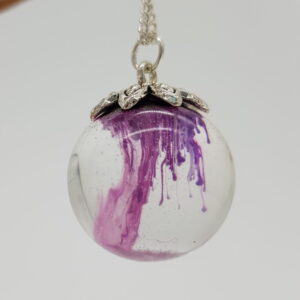 Purple Falls Pendent