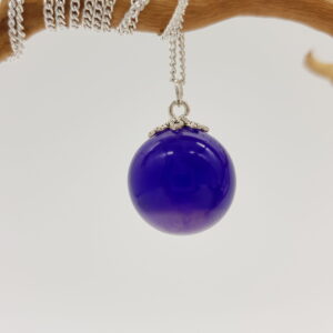 Purple Drop Pendent