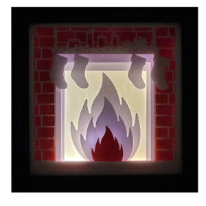 Fireplace Light Box